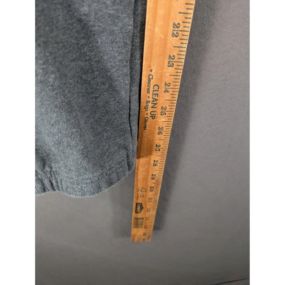 Adidas Mens Gray Fleece Jogger‎ Sweatpants 3 Stripe Athletic Pants XL
